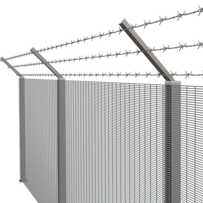 Anping  Yuanmai  Line Post 60*2mm  Galvanized   and   power  coated  Airport Perimeter Fencing High Security